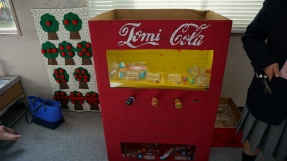 A toy vending machine.