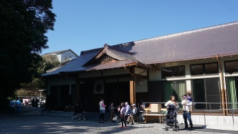 One of the shrine's buildings.